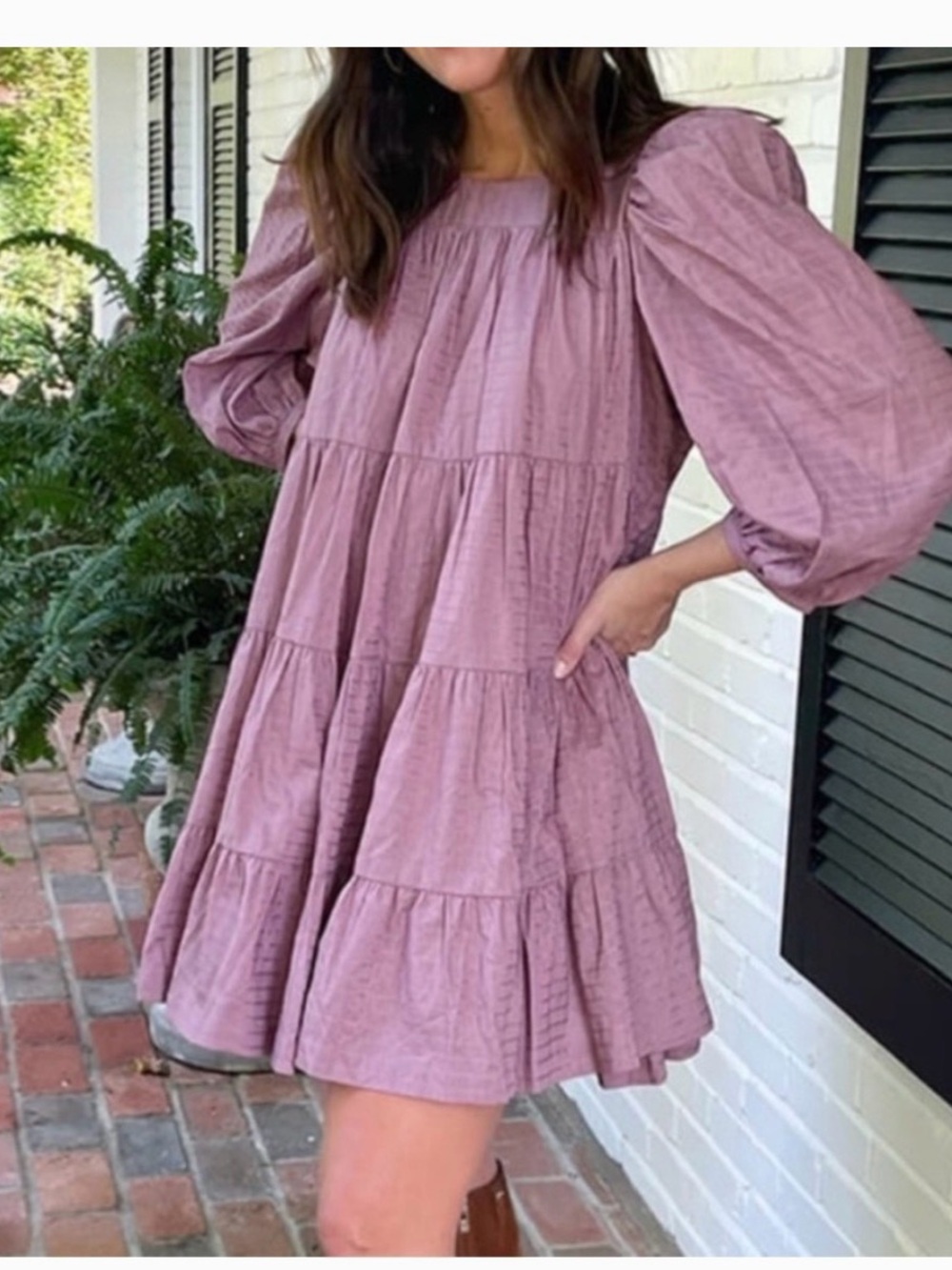 Summersalt Dress in Plum